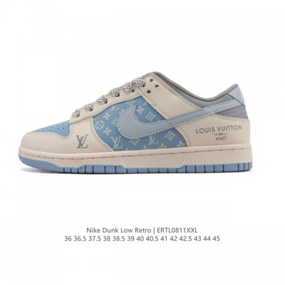 公司级 真标 耐克 Nike Sb Dunk Low Pro 男女款运动鞋复古板鞋。采用柔软皮革鞋面，经久耐穿，塑就如元年款 Dunk 般的复古质感。鞋头透气孔