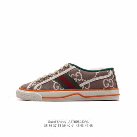 gucci 古驰奢侈品男女运动鞋休闲鞋子 经典耐穿复古感满满的gucci满印板鞋 生胶底 经典爆款。经典款的鞋子是最适合用来搭配的，不管是出街还是约会都很不错哦 - 点击图像关闭