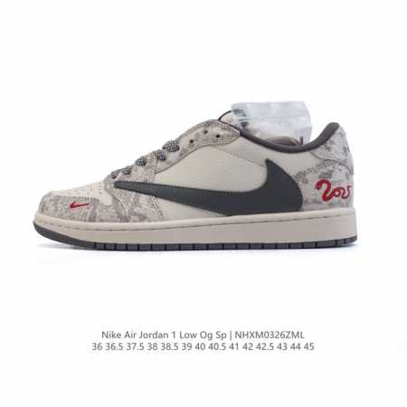 220 【公司级】真标 耐克/Nike Air Jordan 1 Low Og Sp"Military Blue"Aj1乔1倒勾 2025年新款 蛇年新款 低帮 - 点击图像关闭