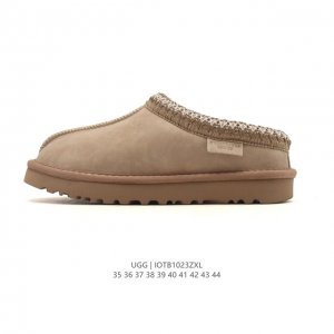 秋冬新款 Ugg 棉拖鞋 加绒加厚雪地靴 复古女低帮板鞋 潮流平底靴子 家居拖鞋 原单纽姆在原来的基础上加上复古拼色；经典回归，演绎着Z时代青年人生；行走的时尚