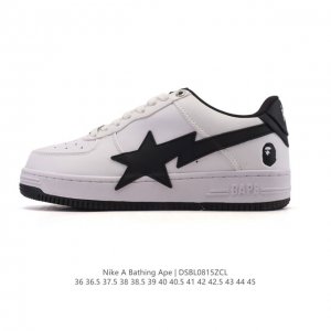 A Bathing Ape 安逸猿 男女同款气垫运动鞋复古板鞋 升级原楦原纸版数据开发，采用超软皮革鞋面材质，内置全掌Air Sole气垫定制联乘，日本里原宿潮