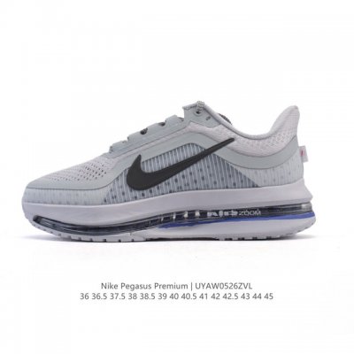 新品公司级 耐克 Nike pegasus premium Airscape 舒适百搭减震防滑耐磨透气 低帮跑步鞋 pegasus premium 飞马王 搭载
