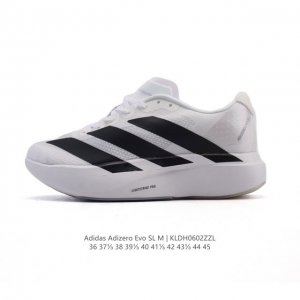 阿迪达斯 Adidas Adizero Evo Sl 运动舒适防滑耐磨 低帮跑步鞋 阿迪达斯革新力作 破纪录轻跑鞋 Adizero Adios Pro Evo