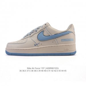 公司级 Af1耐克 Nike Air Force 1 ‘07 Low 空军一号 小白鞋 Gucci联名 厚底增高百搭运动板鞋 原楦头原纸板 打造纯正空军版型，专