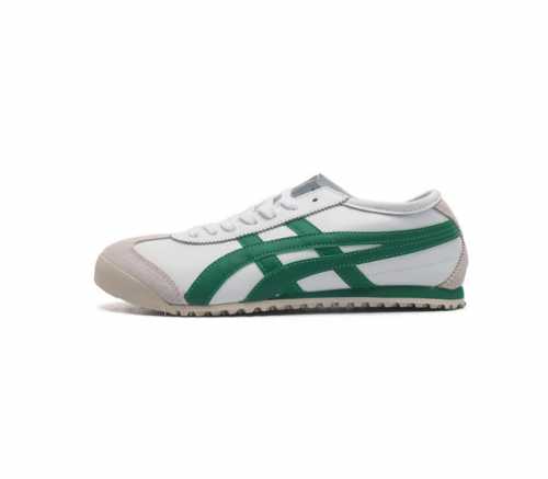 Asics 亚瑟士 男女鞋真标半码制 日产经典老牌-鬼塚虎 Onitsuka Tiger Mexico 66经典墨西哥系列复古经典百搭板鞋休闲运动鞋慢跑鞋 采用