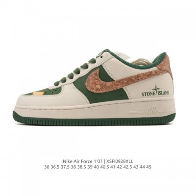 公司级 Af1耐克 Nike Air Force 1 ‘07 Low 空军一号 厚底增高百搭运动板鞋 原楦头原纸板 打造纯正空军版型，专注外贸渠道 全掌内置蜂窝