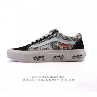 万斯 Vans Og Oid Skool百搭休闲低帮运动滑板鞋 。其实Style 36就是现在风靡潮流的Vans鞋款Old Skool的Og版本。历经岁月洗礼的