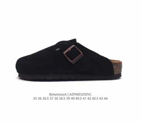 德国百年知名鞋履品牌 博肯birkenstock Boston Vl 勃肯绒面金属针扣软木底包头拖鞋 牛皮绒面革质地柔软 搭配可调节鞋扣提升穿着舒适度 人体工学 - 点击图像关闭