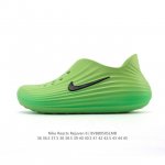 新品 耐克 Nike Reactx Rejuven8 沙滩鞋 柔软回弹耐磨透气凉拖鞋 25夏季新款轻便透气洞洞鞋外穿休闲运动鞋 Hv5060-002 采用质感柔
