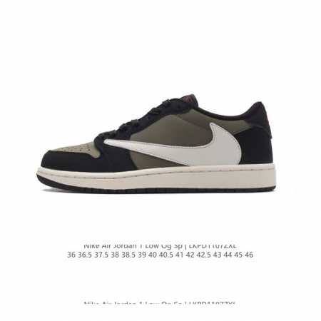 真标 耐克 Nike Air Jordan 1 Low OG SP Military Blue AJ1乔1 倒勾低帮篮球鞋 AJ1 乔丹1代 aj1 乔1 反向 - 点击图像关闭