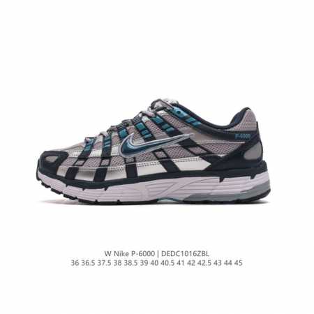 公司级 耐克 Nike 男女子休闲运动鞋p-6000Premium 轻便舒适透气防滑缓震耐磨跑步鞋。P-6000 是一款植根于 2000 年代风格的混合款式，让 - 点击图像关闭