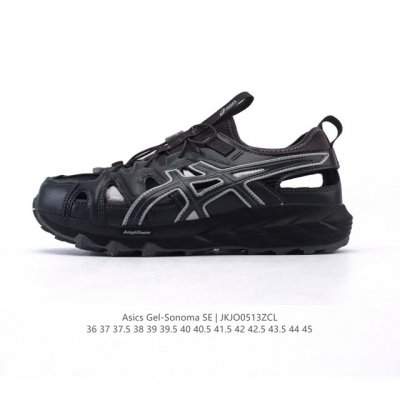 新款 亚瑟士 Asics Gel-Sonoma Cn 轻盈舒适耐磨透气 低帮 洞洞鞋 凉鞋 复古缓震越野运动鞋1012B584-021 硬核户外党必入的3大理由