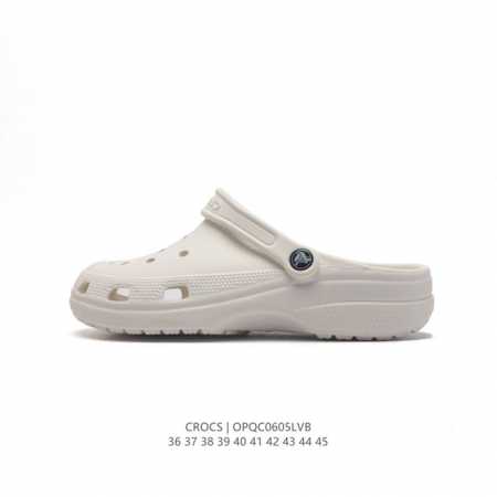 Crocs 沙滩洞洞鞋 男女休闲厚底增高凉拖鞋 卡骆驰杨幂同款 厚底增高凸显大长腿沙滩鞋 选择尺码时 建议选大一码 脚感更舒适 这款没有鞋盒 类型：男女鞋 尺码 - 点击图像关闭