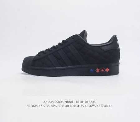 公司级阿迪达斯 Adidas Superstar 三叶草经典贝壳头系列 新款休闲板鞋潮流男女士运动鞋 鞋面织物材质 标志性的贝壳鞋头 锯齿三条纹 简约的线条 就 - 点击图像关闭