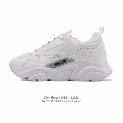 Dior 迪奥 高奢品牌 彰显高级气质 Dior 运动鞋低帮系列复古休闲鞋时尚慢跑鞋厚底系带 运动跑鞋 生活休闲鞋 男女同款 时髦单品 时尚百搭 Dior 码数