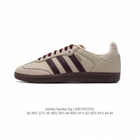 阿迪达斯 德训鞋 ADIDAS ORIGINALS SAMBA OG SHOES 经典运动鞋小白鞋 T头鞋 男女板鞋 彰显休闲摩登风情的时尚经典鞋。它诞生于50 - 点击图像关闭