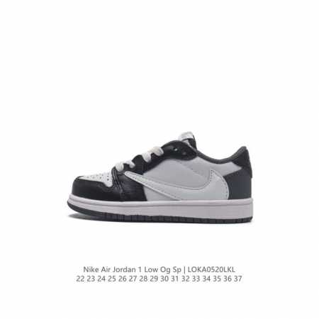 童鞋 耐克 Nike Air Jordan 1 Low Og Sp Military Blue Aj1乔1 倒勾 儿童低帮篮球鞋 Aj1 乔丹1代 Aj1 乔1 - 点击图像关闭