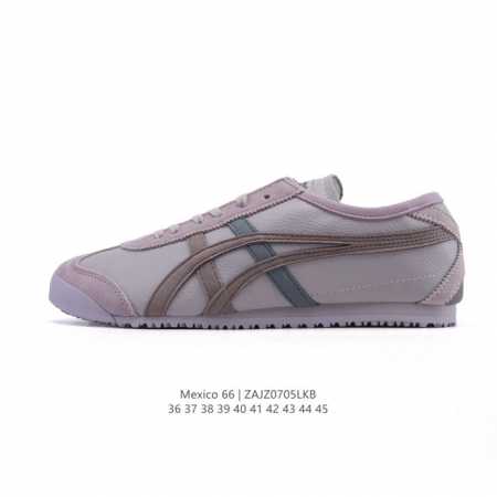 真标 Asics 亚瑟士 男女鞋 配足弓鞋垫 日产经典老牌-鬼塚虎 Onitsuka Tiger Mexico 66经典墨西哥系列复古经典百搭板鞋休闲运动鞋慢跑 - 点击图像关闭