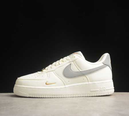 Nk Air Force 1'07 Low 灰金布面 空军一号低帮休闲板鞋 Mn5696-609 打造纯正空军版型#专注外贸渠道 全掌内置蜂窝气垫 #原盒配 - 点击图像关闭