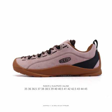 美国人气户外品牌-科恩Keen Jasper Rocks Sp贾斯珀都市系列复古低帮系带户外风露营徒步登山运动训练鞋 。原楦型开发纸版，采用固色翻毛皮鞋面材质， - 点击图像关闭