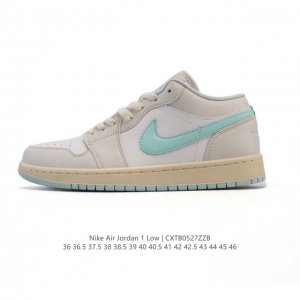 耐克 乔丹Air Jordan 1 Low Aj1 乔1 乔丹1代Aj1 低帮复古文化休闲运动篮球鞋 从1985 年面世的元年款汲取设计灵感 采用简洁大方的经典