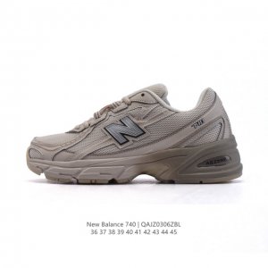 200 【公司级】New Balance Mr740 Nb新百伦系列复古老爹风休闲运动慢跑鞋。采用轻质牛剖革拼接透气网眼衬垫织物鞋面材质 T-Beam大底提供足