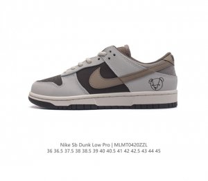 耐克 Nike Sb Dunk Low Pro 男女同款运动鞋复古板鞋，尽情迈步，彰显个性风采。采用柔软皮革鞋面，经久耐穿，塑就如元年款 Dunk 般的复古质感