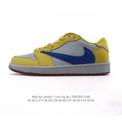 真标 耐克 Nike Air Jordan 1 Low Og Sp Military Blue Aj1乔1倒勾 2025年新款 蛇年新款 低帮篮球鞋 Aj1 乔