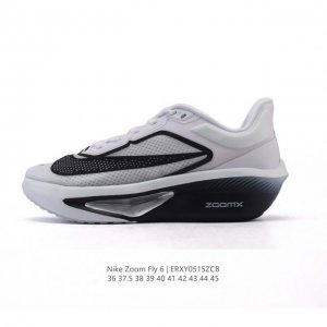 公司级 Nike耐克Zoom Fly 6 马拉松碳板米黑跑步鞋男女同款运动鞋Fn8455-001春新款Zoom Fly 6 Prm缓震轻便跑步鞋。这款鞋在继承了