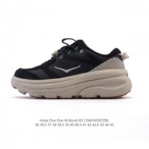 新品公司级 Hoka One One Bondi B3Ls联名运动鞋Hoka One One Bondi B3Ls 舒适防滑耐磨 低帮跑步鞋 男女同款运动鞋 出