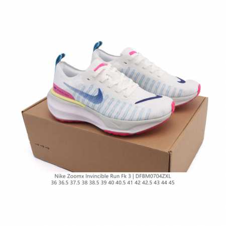 耐克 Nike Zoomx Invincible Run Fk 3 机能风格运动鞋 厚底增高老爹鞋。最新一代的Invincible 第三代来了！首先鞋面采用的是 - 点击图像关闭