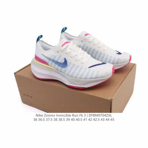 耐克 Nike Zoomx Invincible Run Fk 3 机能风格运动鞋 厚底增高老爹鞋。最新一代的Invincible 第三代来了！首先鞋面采用的是