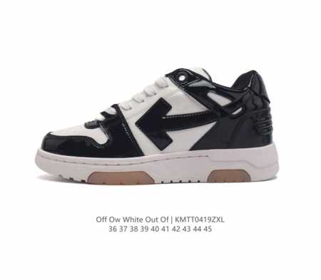 当红美潮,设计师独立品牌off-White C O Virgil Abloh Out Of Office Low-To Leather Ow联名 箭头off-W - 点击图像关闭