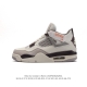 耐克 Nike Air Jordan 4 Retro OG迈克尔 乔丹AJ4代乔4 中帮复古休闲运动文化篮球鞋。秉承轻量化的速度型篮球鞋设计思想完成设计，降低重