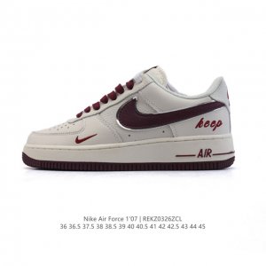 170 耐克 Nike Air Force 1 '07 Low 空军一号含气垫 小白鞋 2025年 蛇年新款 低帮百搭厚底增高休闲运动板鞋。柔软、弹性十足的缓震