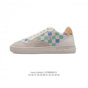 公司级 Louis Vuitton 路易威登 原装进口平纹纹粒面小牛皮革鞋面材质，原装一致tpr光泽组合鞋底，耐弯折滴塑支持片，鞋垫嵌入超软脚感乳胶材质驴的篮球