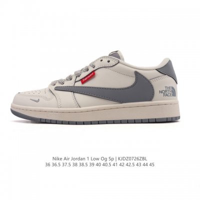 真标 耐克 Nike Air Jordan 1 Low Og Sp Military Blue Aj1乔1倒勾 2025年新款 蛇年新款 低帮篮球鞋 Aj1 乔