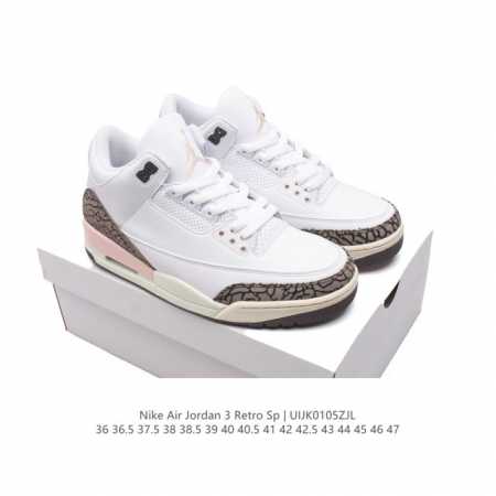 公司级 耐克 乔丹 Aj3 耐克 Nike Air Jordan 3 Retro Se 乔3 复刻篮球鞋 乔丹3代 三代 男女子运动鞋，作为 Aj 系列中广受认 - 点击图像关闭