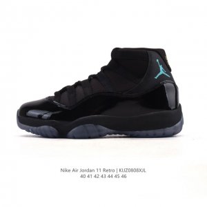 公司级 耐克乔丹11代 Nike Air Jordan 11 Retro 复刻男运动鞋 Aj11代经典设计，深受球员与球迷喜爱。Jordan 乔丹 采用漆皮牛培