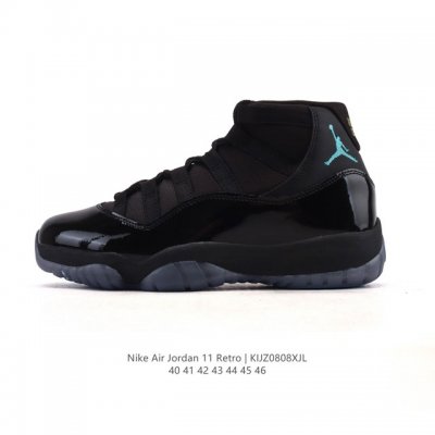 公司级 耐克乔丹11代 Nike Air Jordan 11 Retro 复刻男运动鞋 Aj11代经典设计，深受球员与球迷喜爱。Jordan 乔丹 采用漆皮牛培