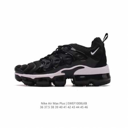Nike 耐克 男女子休闲鞋气垫缓震跑步鞋 Air Max Plus 运动鞋 造型超讨喜！鞋面以帆布和织物材质包裹，保证了轻薄透气，更适合夏季穿着。鞋侧 鱼骨 - 点击图像关闭