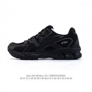 220 【公司级】亚瑟士 Asicsgel-Nimbus10.1复古跑鞋 厚底增高运动老爹鞋，Asics 发布 Min-Nano X Asics Gel-Nim