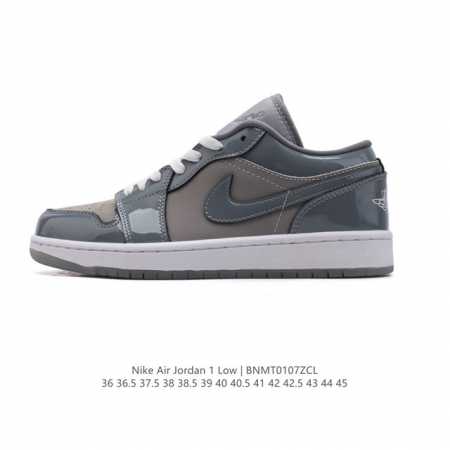 耐克 乔丹air Jordan 1 Low Aj1 乔1 乔丹1代aj1 低帮复古文化休闲运动篮球鞋。该鞋款从 1985 年元年款汲取设计灵感，焕新演绎简约经典 - 点击图像关闭