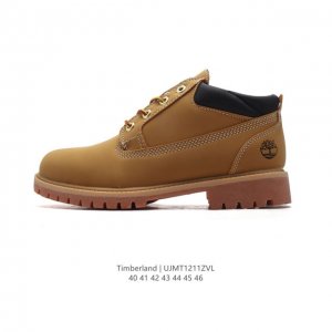 Timberland添柏岚靴子天伯伦中帮马丁靴 踢不烂经典大黄靴 防水面料 中高帮靴 马丁靴 户外休闲潮流系列 搭配防臭防腐真皮乳胶鞋垫，给您完美的穿着体验，质