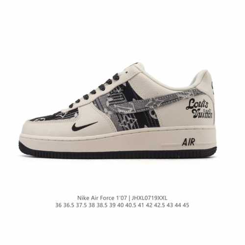 公司级 耐克 Nike Air Force 1 '07 Low 空军一号含气垫 小白鞋 低帮百搭厚底增高休闲运动板鞋。柔软、弹性十足的缓震性能和出色的中底设计，