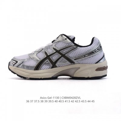 asics 亚瑟士 新款情侣健步减震复古鞋Gel-1 男女时尚透气运动潮流耐磨休闲鞋 。选用网眼与皮革相接，复古而富有层次感。网布搭配金属感线条，虎爪 Logo