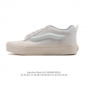 万斯 Vans Knu-Skool Vr3 Lx 面包鞋皮革拼接鞋面。坎普尔 茱利安系列低帮复古硫化休闲运动板鞋“肥胖版大Logo”要说整个 年最为热门的鞋型之