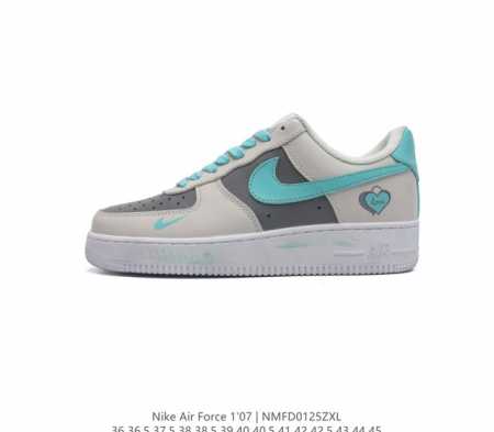 耐克 Nike Air Force 1 '07 Low 空军一号 Af1 Af1代 低帮百搭厚底增高休闲运动板鞋 柔软 弹性十足的缓震性能和出色的中底设计 横跨 - 点击图像关闭