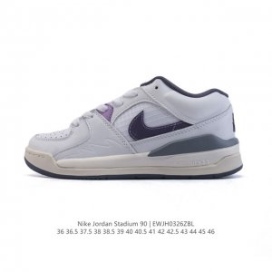 200 【公司级 头层皮】耐克 Nike Air Jordan Stadium Aj90 潮流运动板鞋 Aj90 充满了对Tinkerhathield 原创设计