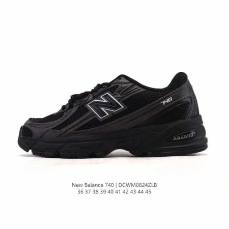 New Balance Mr740 Nb新百伦系列复古老爹风休闲运动慢跑鞋。采用轻质牛剖革拼接透气网眼衬垫织物鞋面材质 T-Beam大底提供足步弓支撑 保持步态 - 点击图像关闭